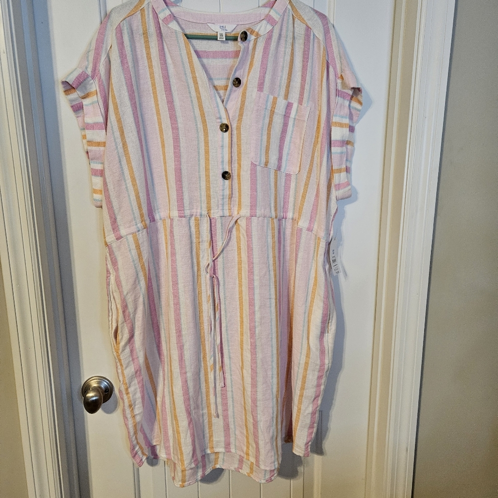 Linen summer dress